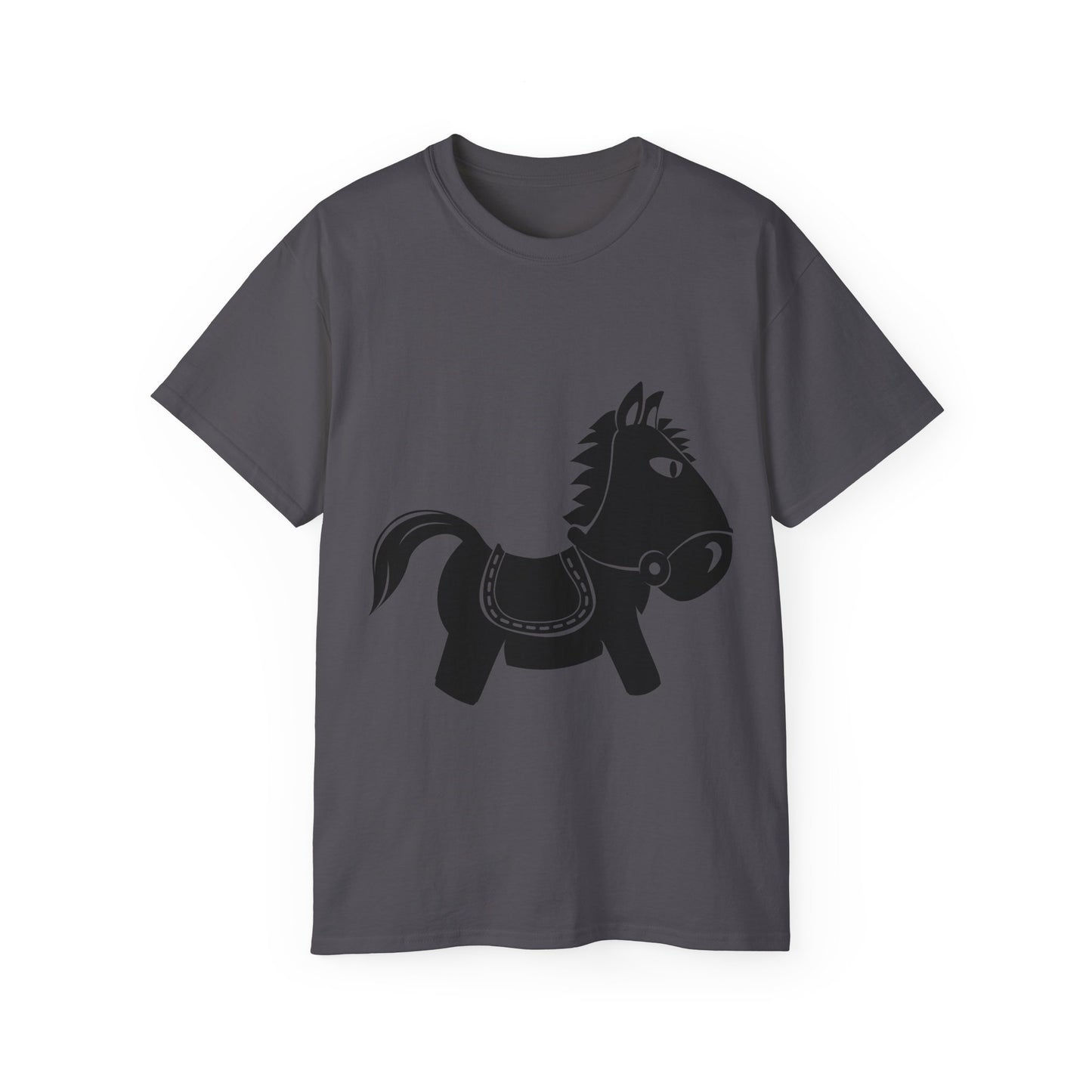Unisex Ultra Cotton Tee - Kids Rocking Horse X 300
