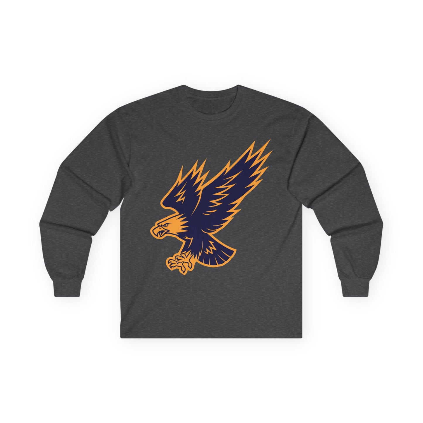 Unisex Ultra Cotton Long Sleeve Tee - Attacking Eagle