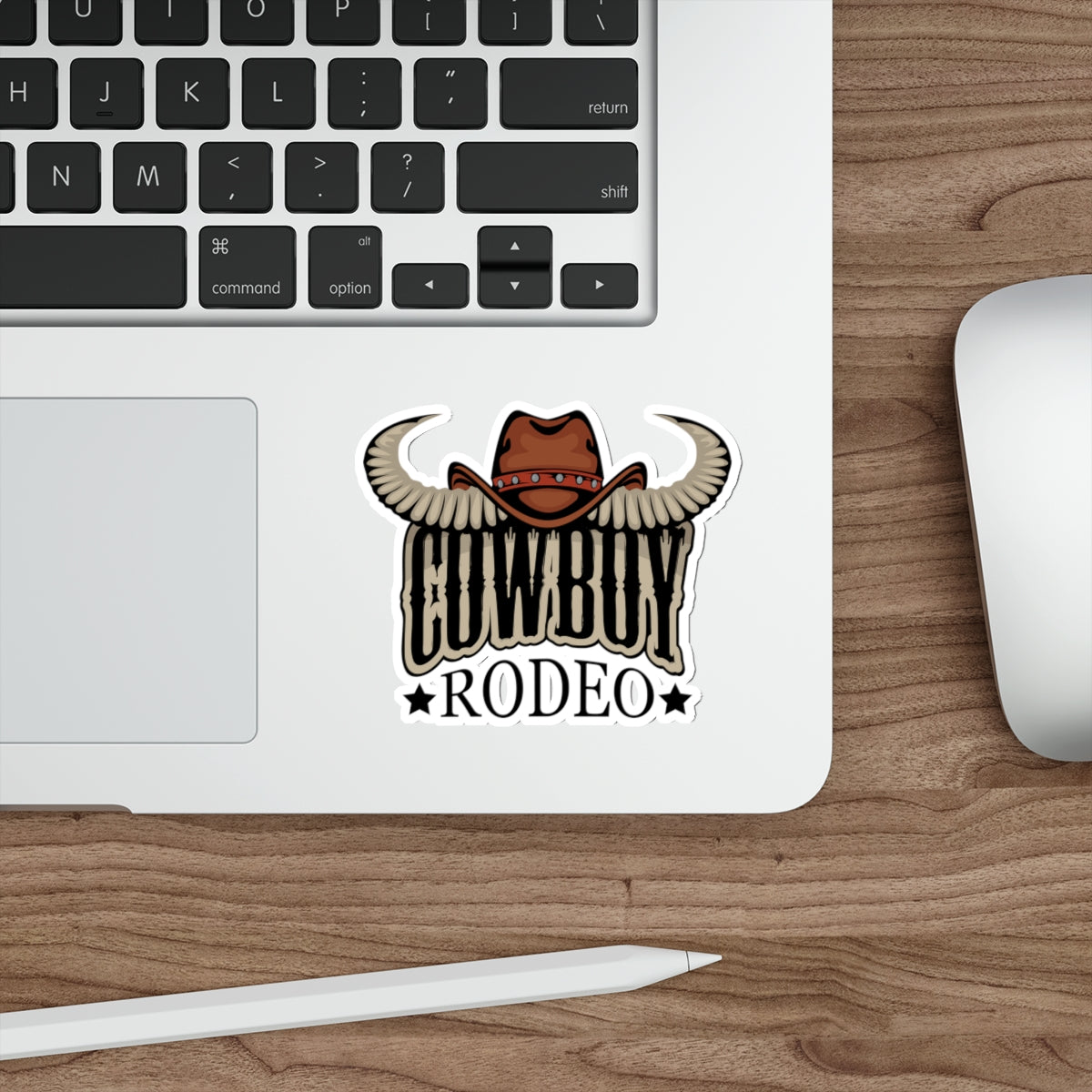 Die-cut stickers - Cowboy Rodeo - Horn