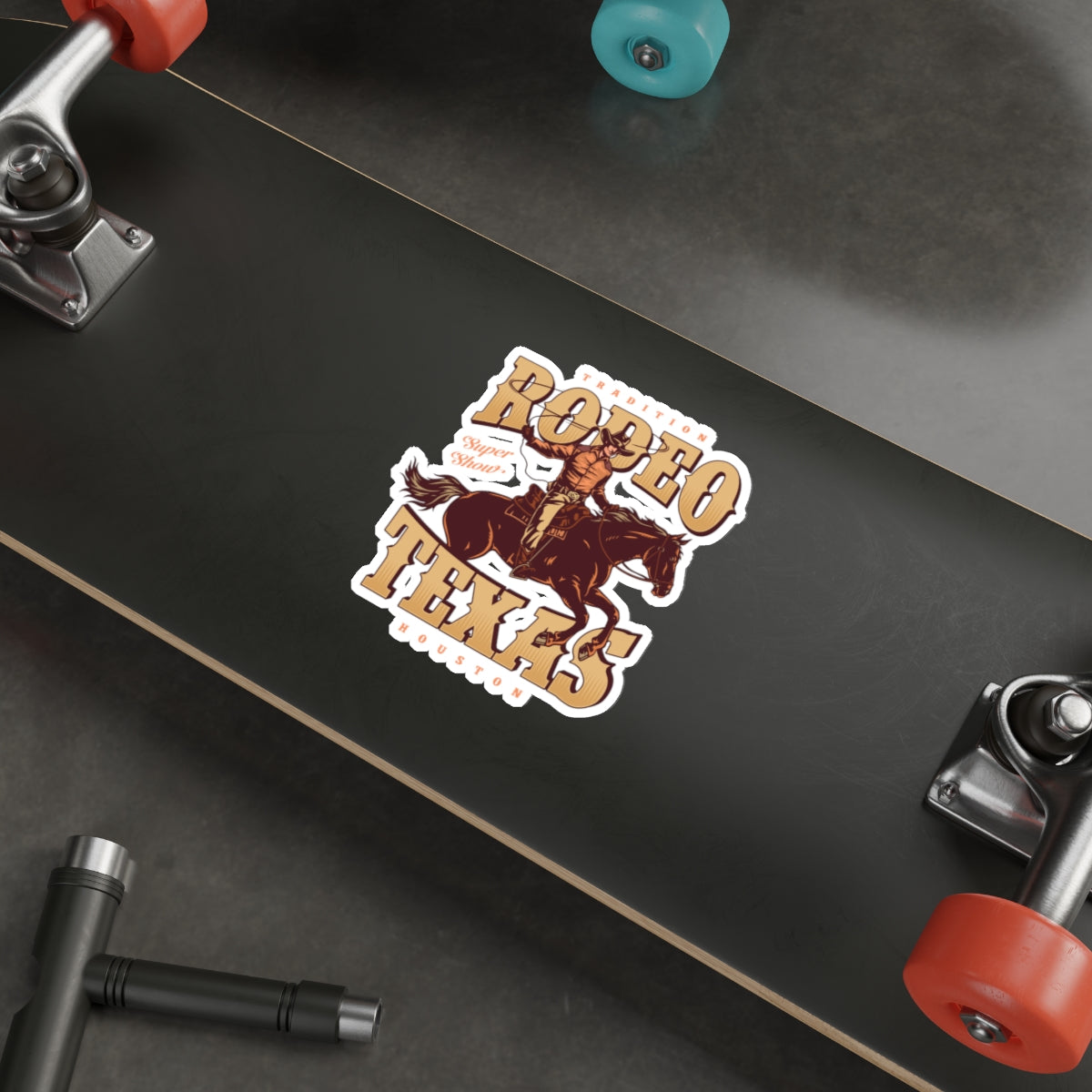 Die-cut stickers - Tradition Rodeo Super Show - Houston, Texas