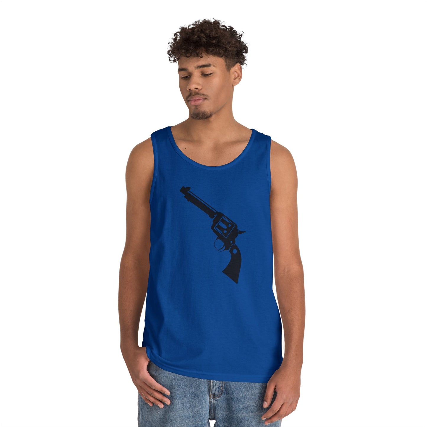 Unisex Heavy Cotton Tank Top - Six-Shooter X 300