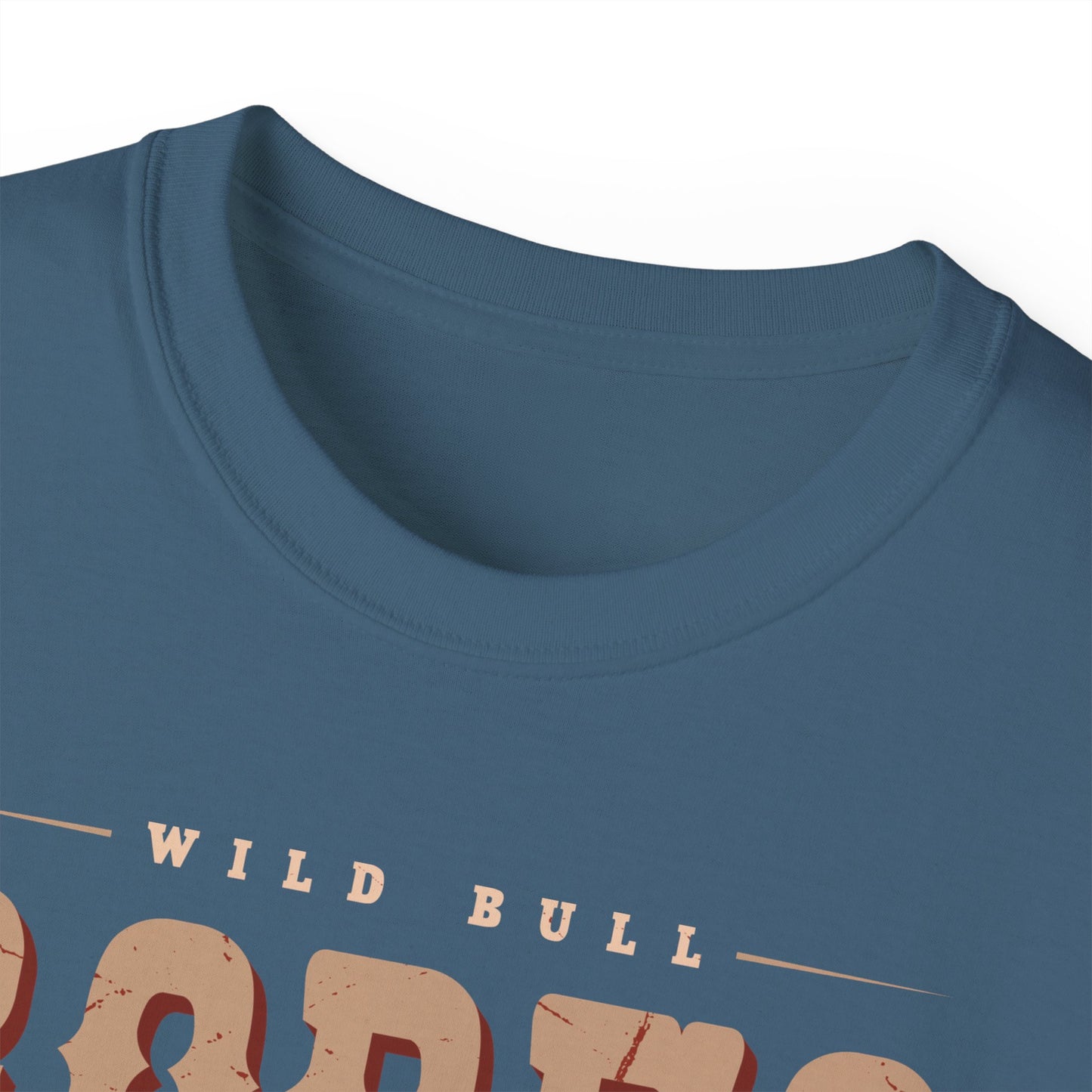 Western Rodeo Cowboy Tee - Fun Casual Shirt for Rodeo Fans, Gift for Country Lovers, Festival Outfit, Everyday Wear, Rodeo Apparel - American Tradition Wild Bull Rodeo Show - Wild West Cowboy, Texas