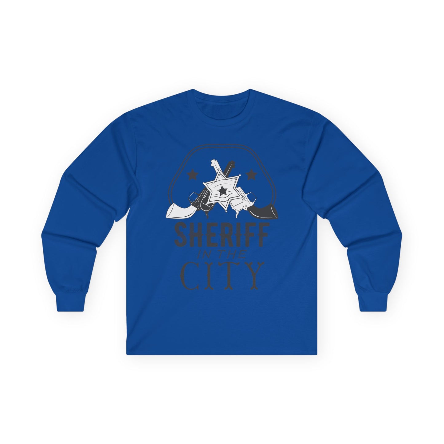 Unisex Ultra Cotton Long Sleeve Tee - Sheriff in the City