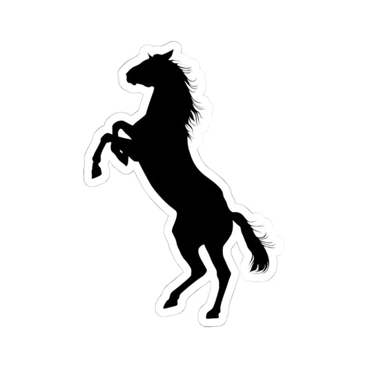Kiss-Cut Stickers - Wild Horse - Standing 2 Feet X 300