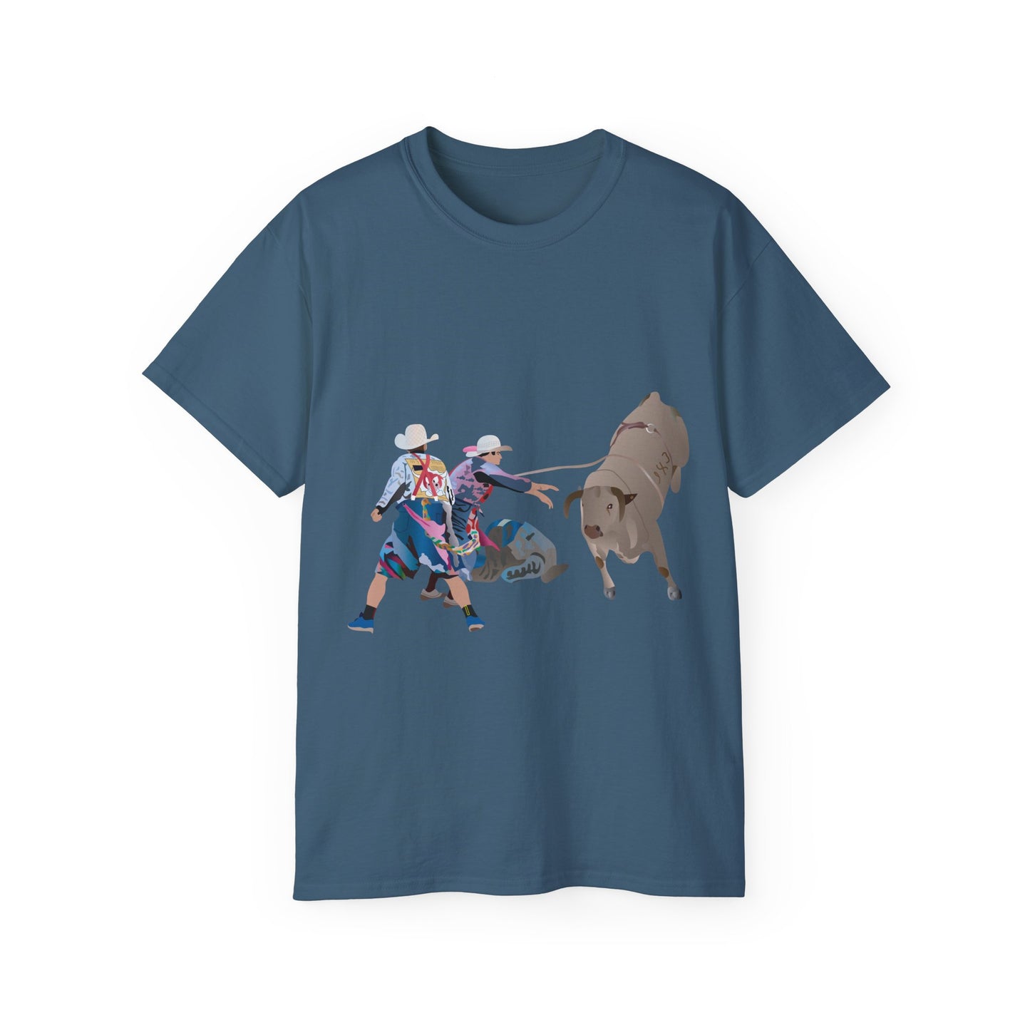 Unisex Ultra Cotton Tee - Clowns and Bull