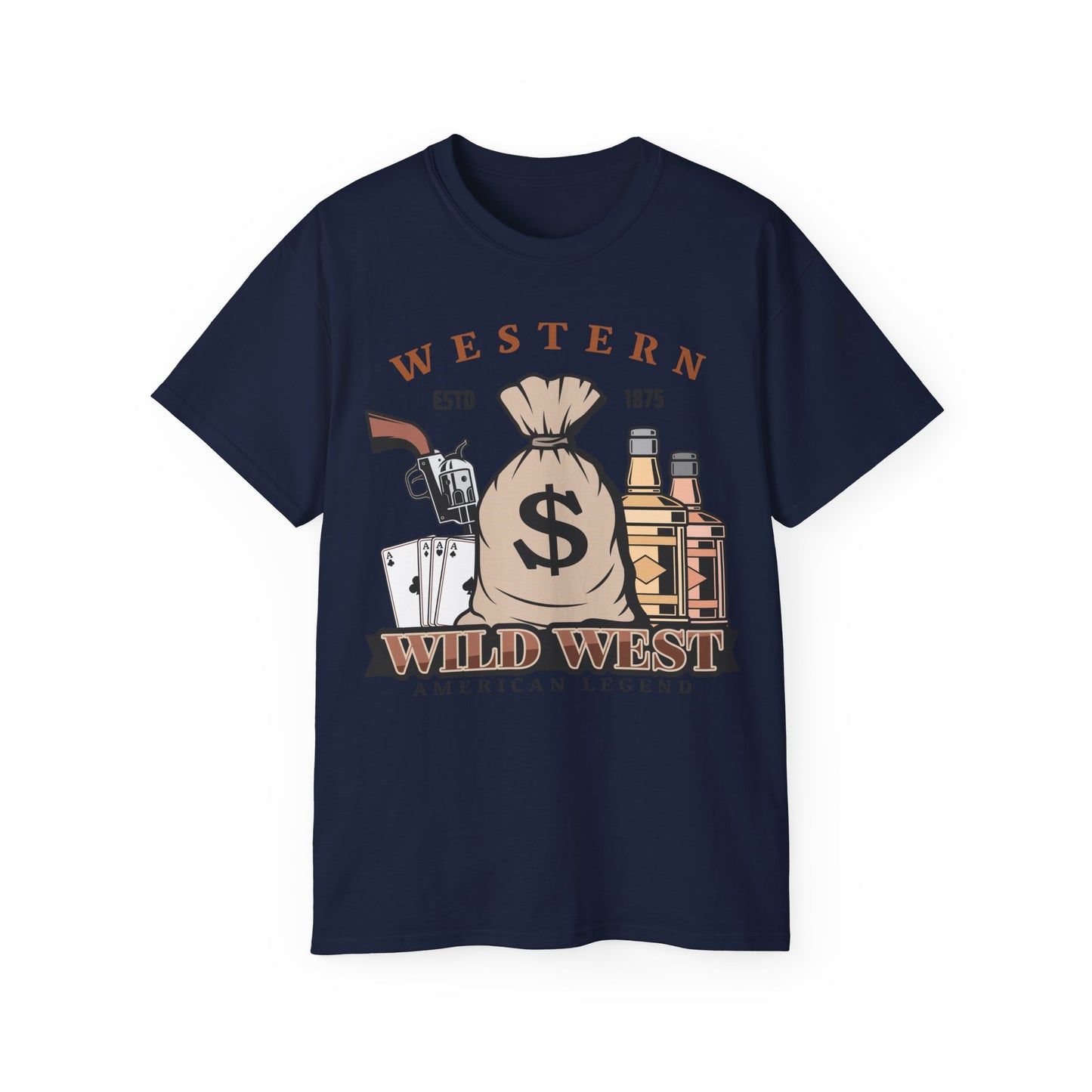 Unisex Ultra Cotton Tee - Western - Wild West - American Legend