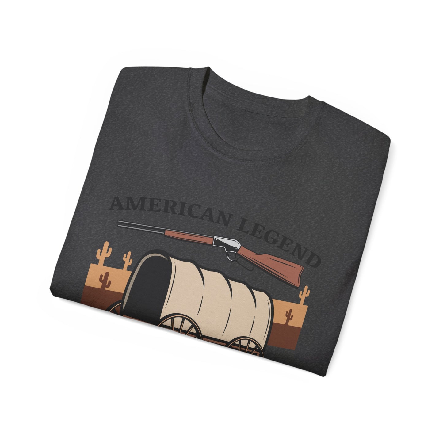 Unisex Ultra Cotton Tee - American Legend - Wild West