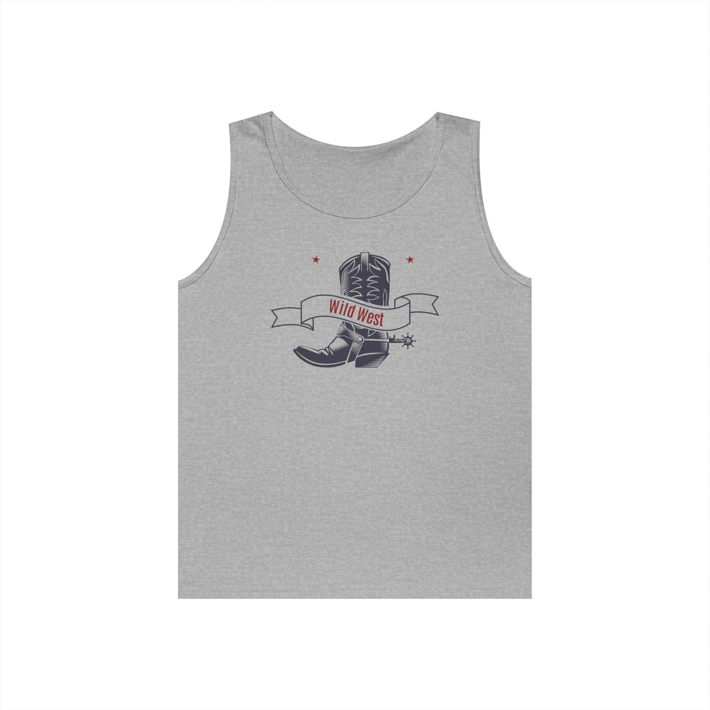 Unisex Heavy Cotton Tank Top - Cowboy - Wild West