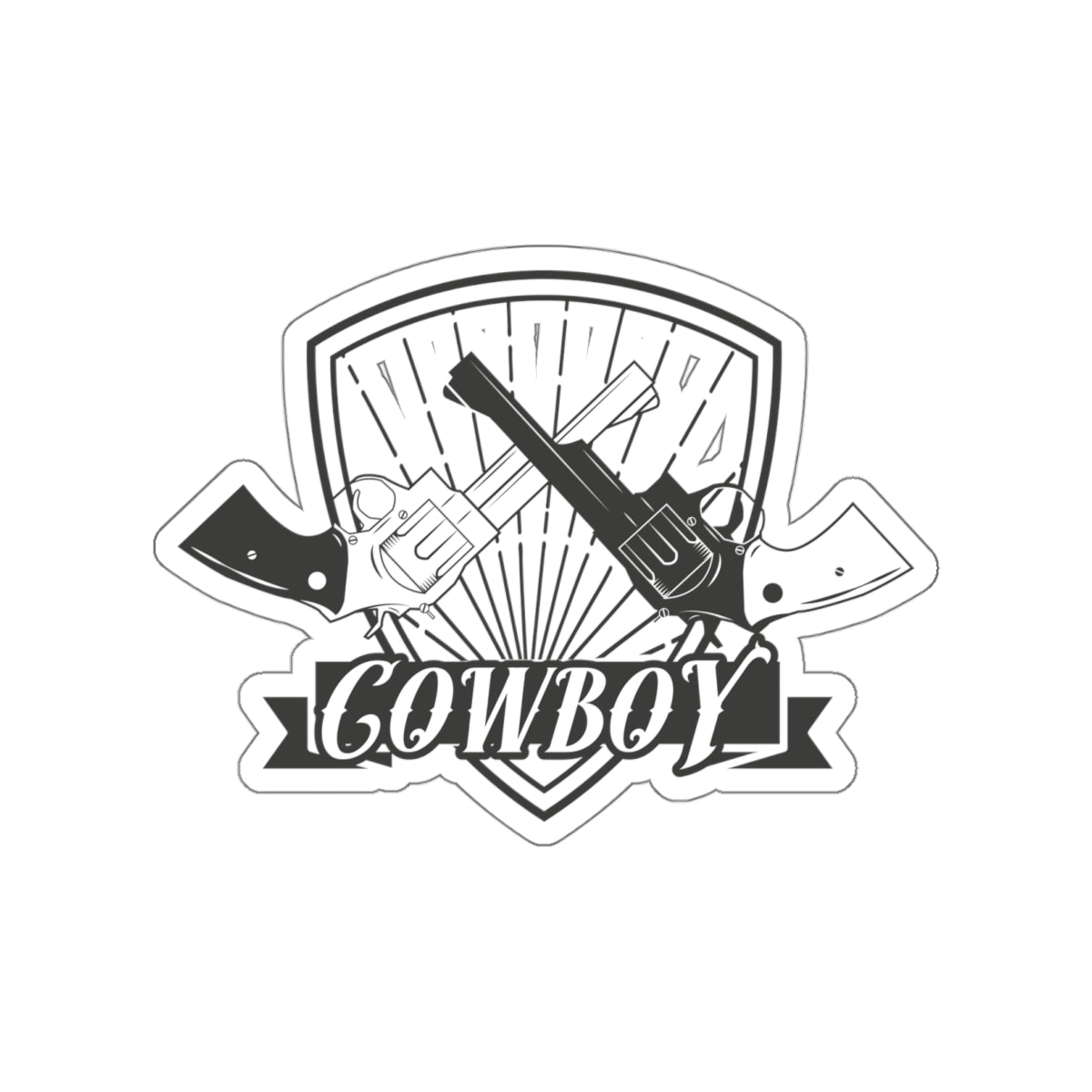 Die-cut stickers - Cowboy Rifles