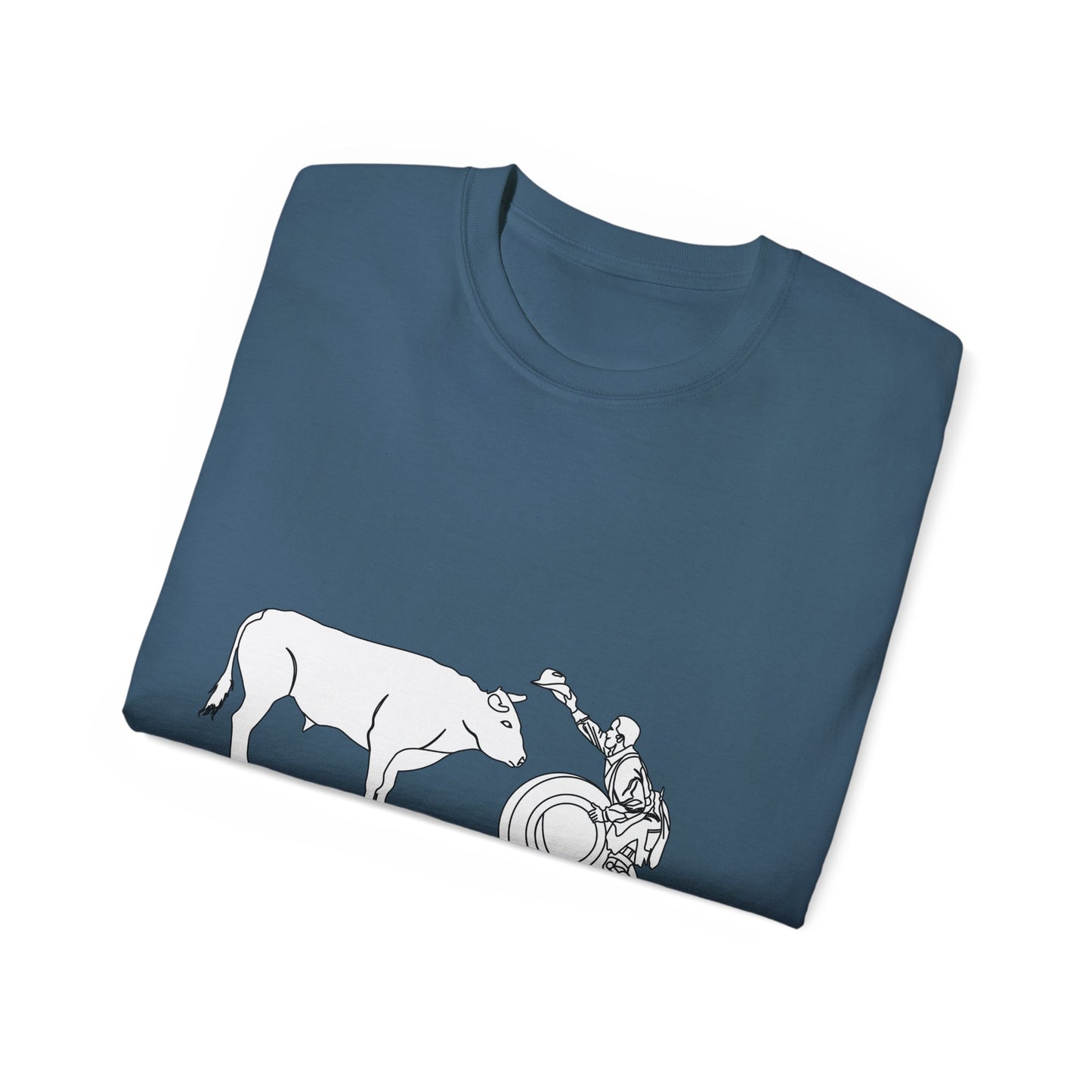 Unisex Ultra Cotton Tee - Clown and Bull - LA