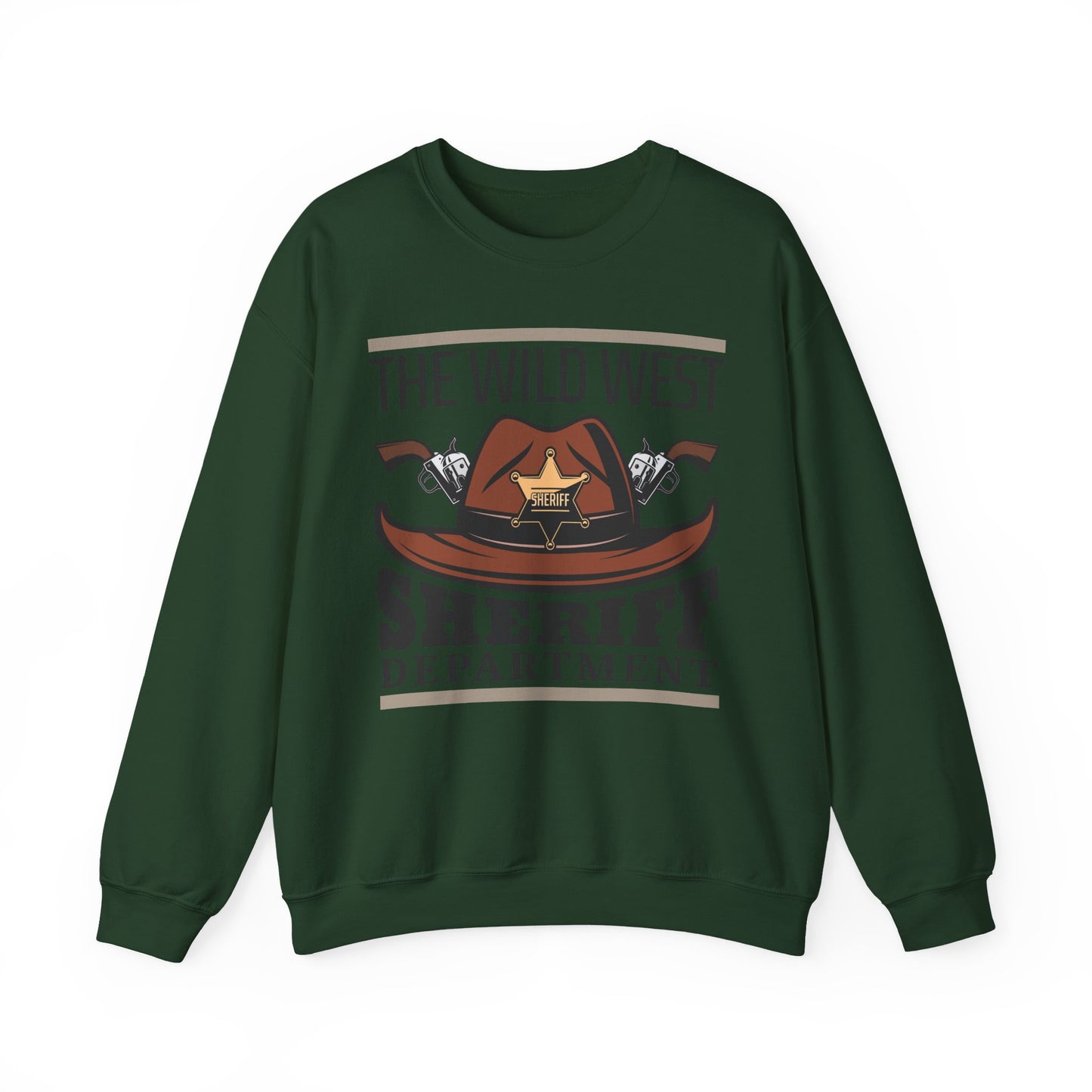Crewneck Sweatshirt - The Wild West - Sheriff Department