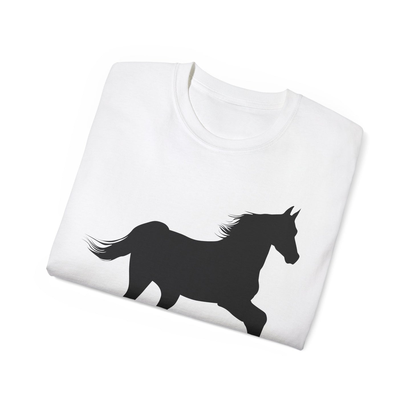 Unisex Ultra Cotton Tee - Wild Horse - Prancing X 300