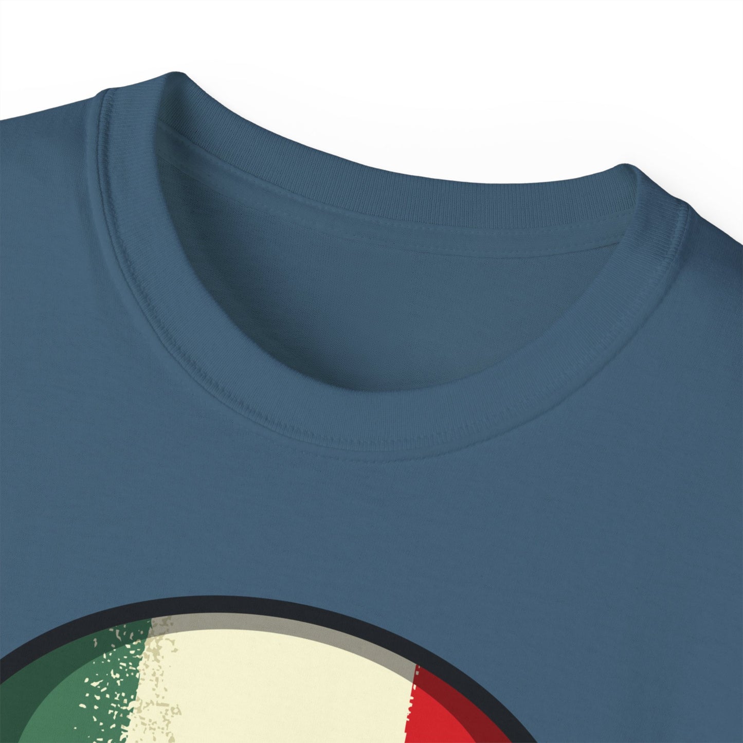 Unisex Ultra Cotton Tee - Red White Green Skull