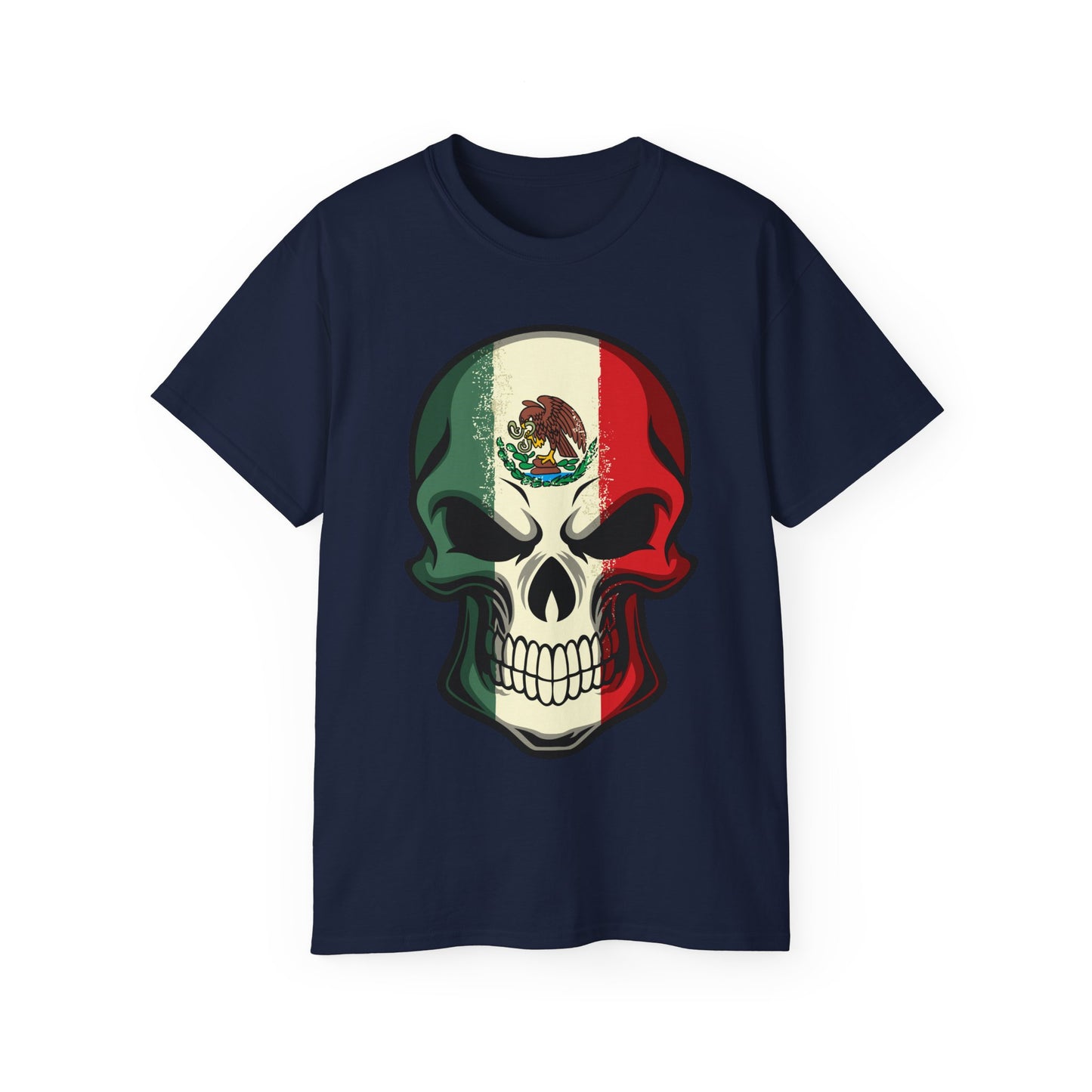 Unisex Ultra Cotton Tee - Mexican Skull