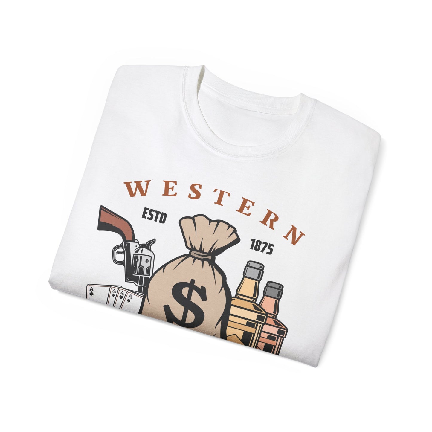 Unisex Ultra Cotton Tee - Western - Wild West - American Legend