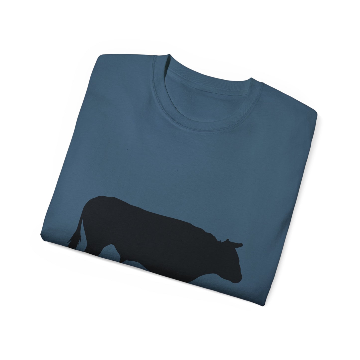 Unisex Ultra Cotton Tee - Bull - Silhouette