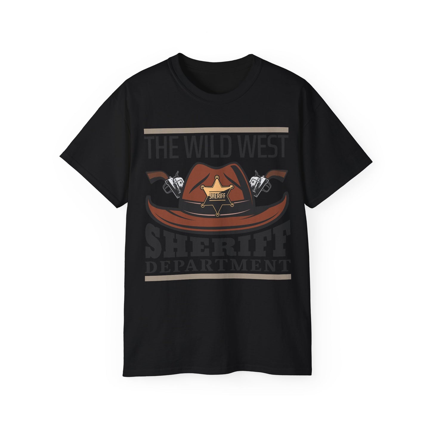 Unisex Ultra Cotton Tee - The Wild West - Sheriff Department