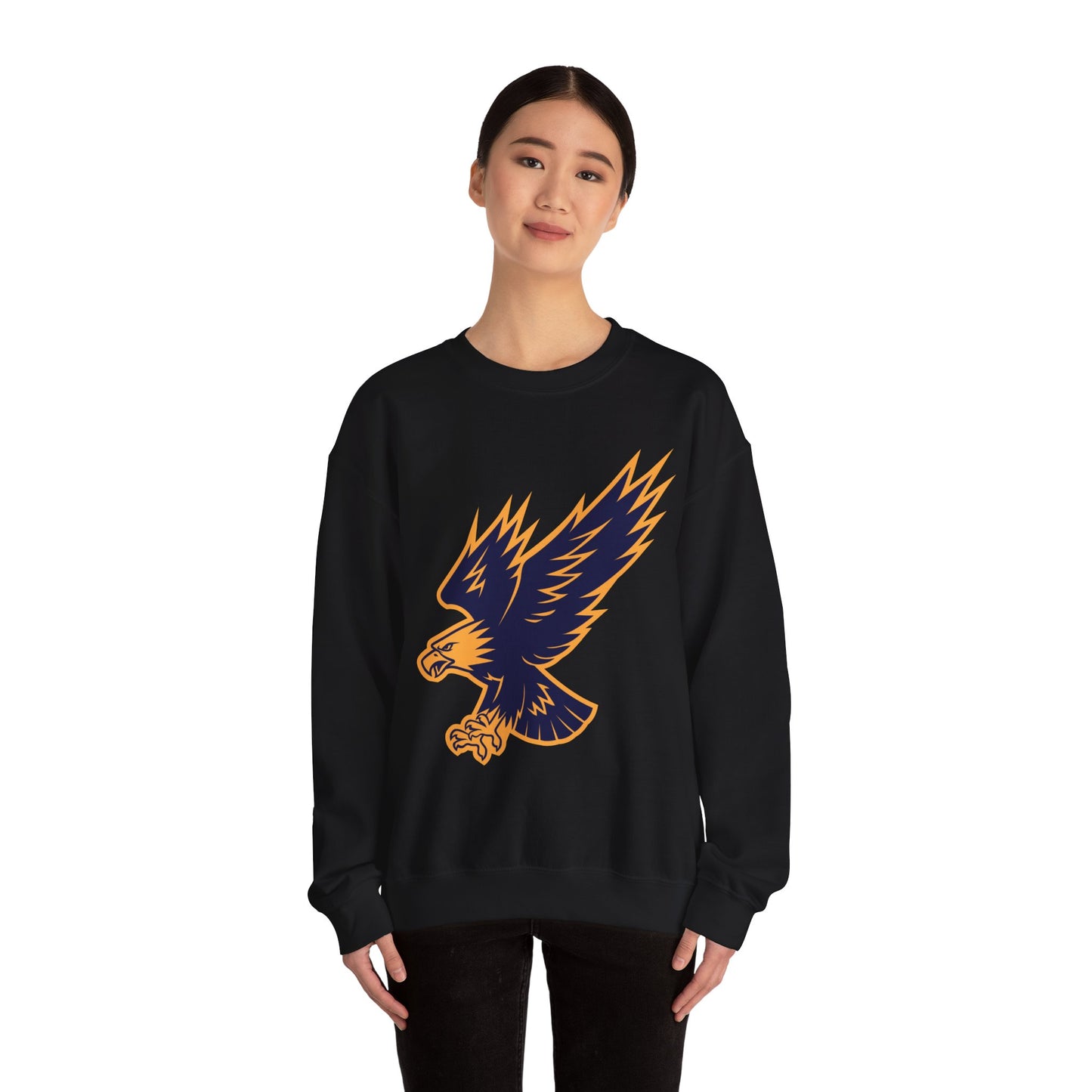 Crewneck Sweatshirt - Attacking Eagle