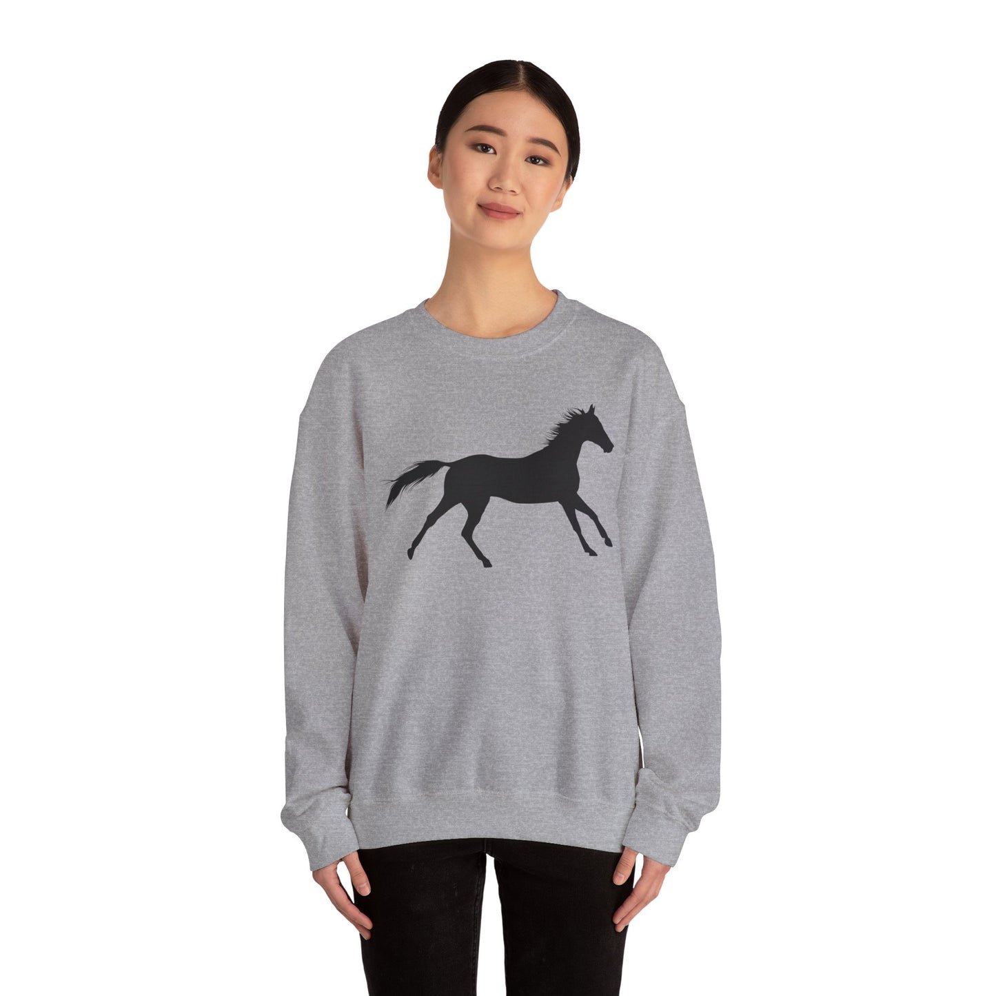 Crewneck Sweatshirt - Wild Horse - Running X 300