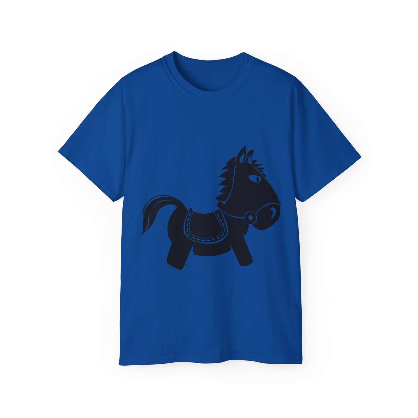 Unisex Ultra Cotton Tee - Kids Rocking Horse X 300