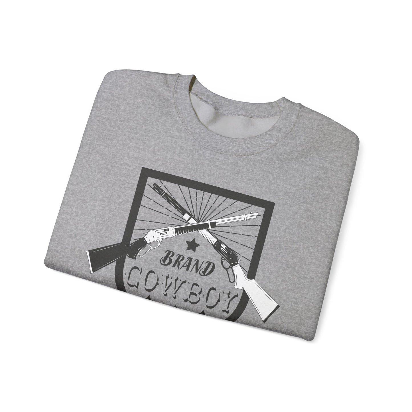 Crewneck Sweatshirt - Brand Cowboy