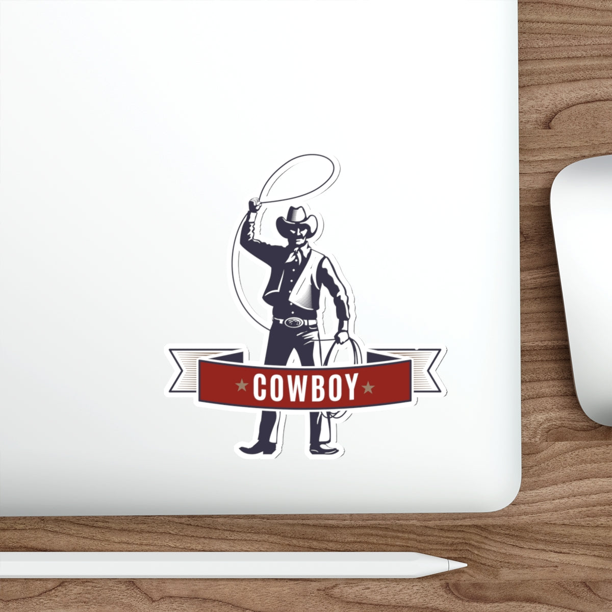 Die-cut stickers - Cowboy - The Wild West