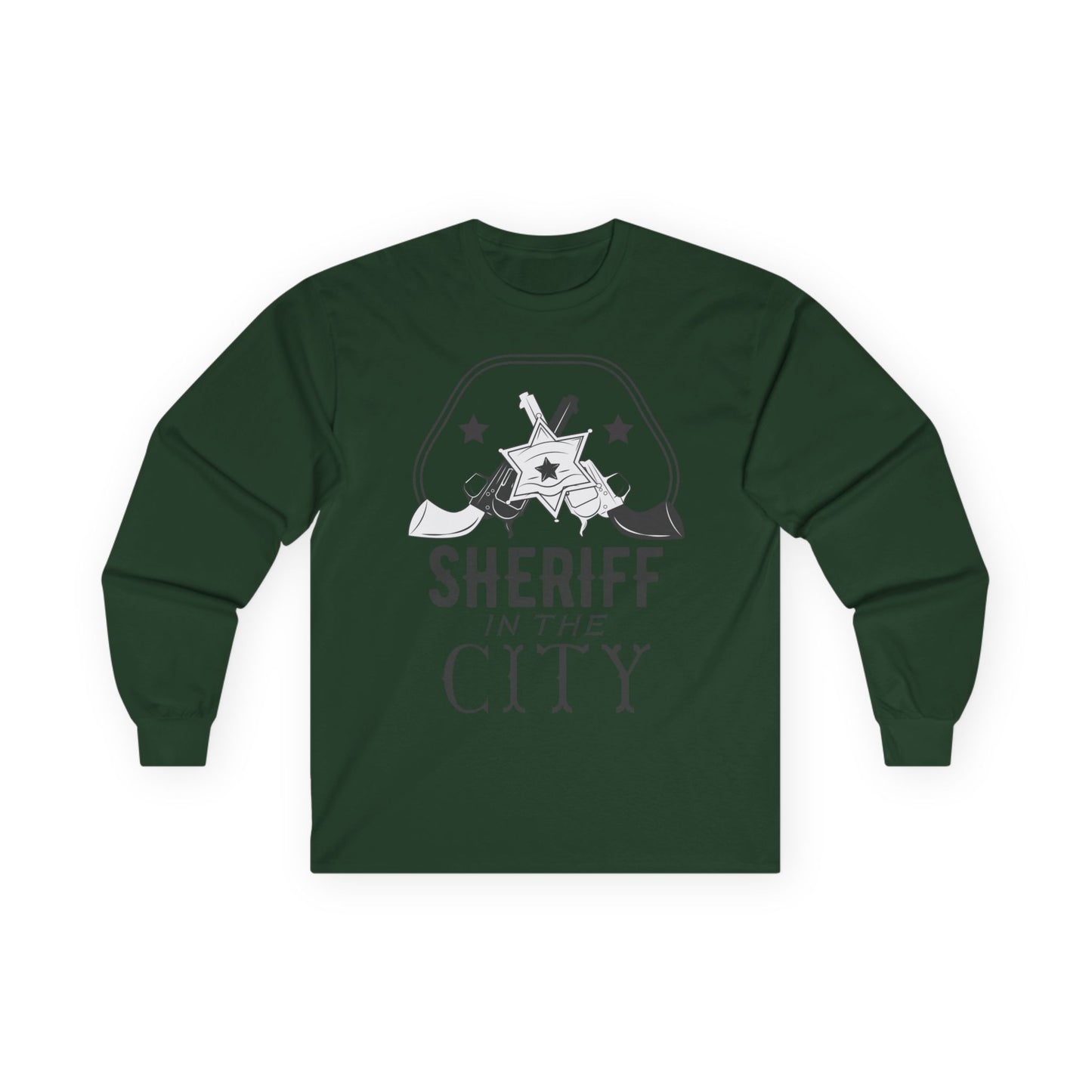 Unisex Ultra Cotton Long Sleeve Tee - Sheriff in the City