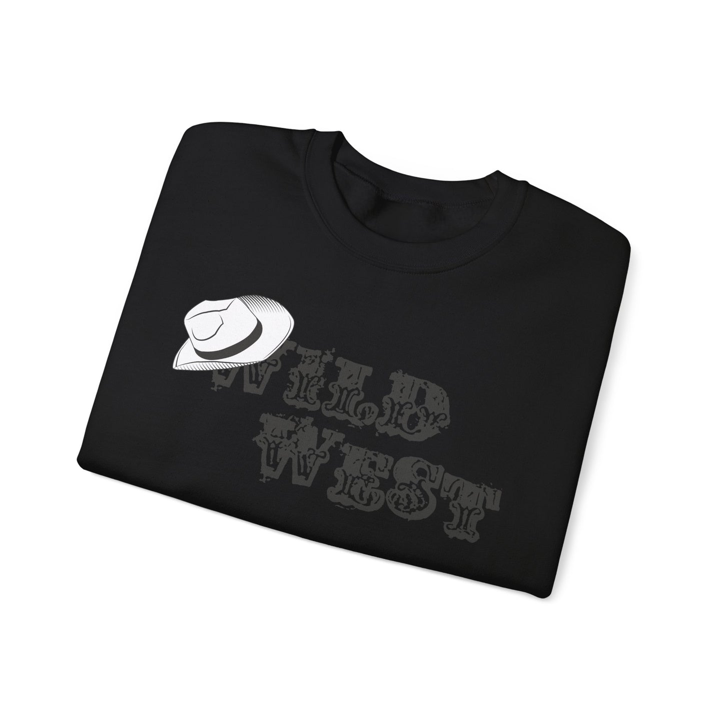 Crewneck Sweatshirt - Wild West Hat