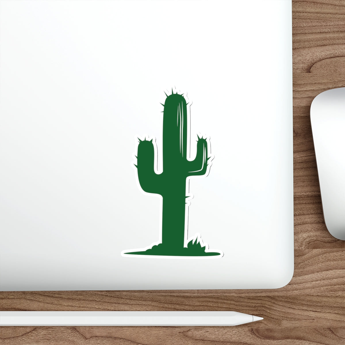 Die-cut stickers - Green Western Cactus X 300