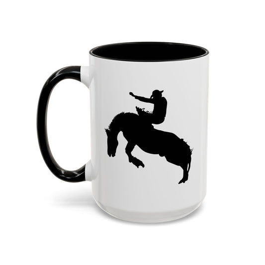 Accent Coffee Mug (11, 15oz) - Augusta - Rodeo - Silhouette
