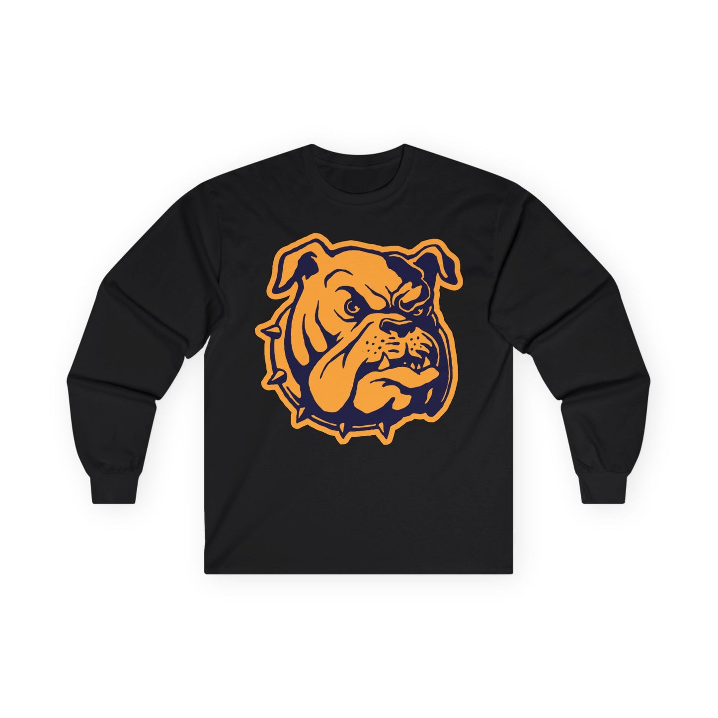 Unisex Ultra Cotton Long Sleeve Tee - Bulldog Head