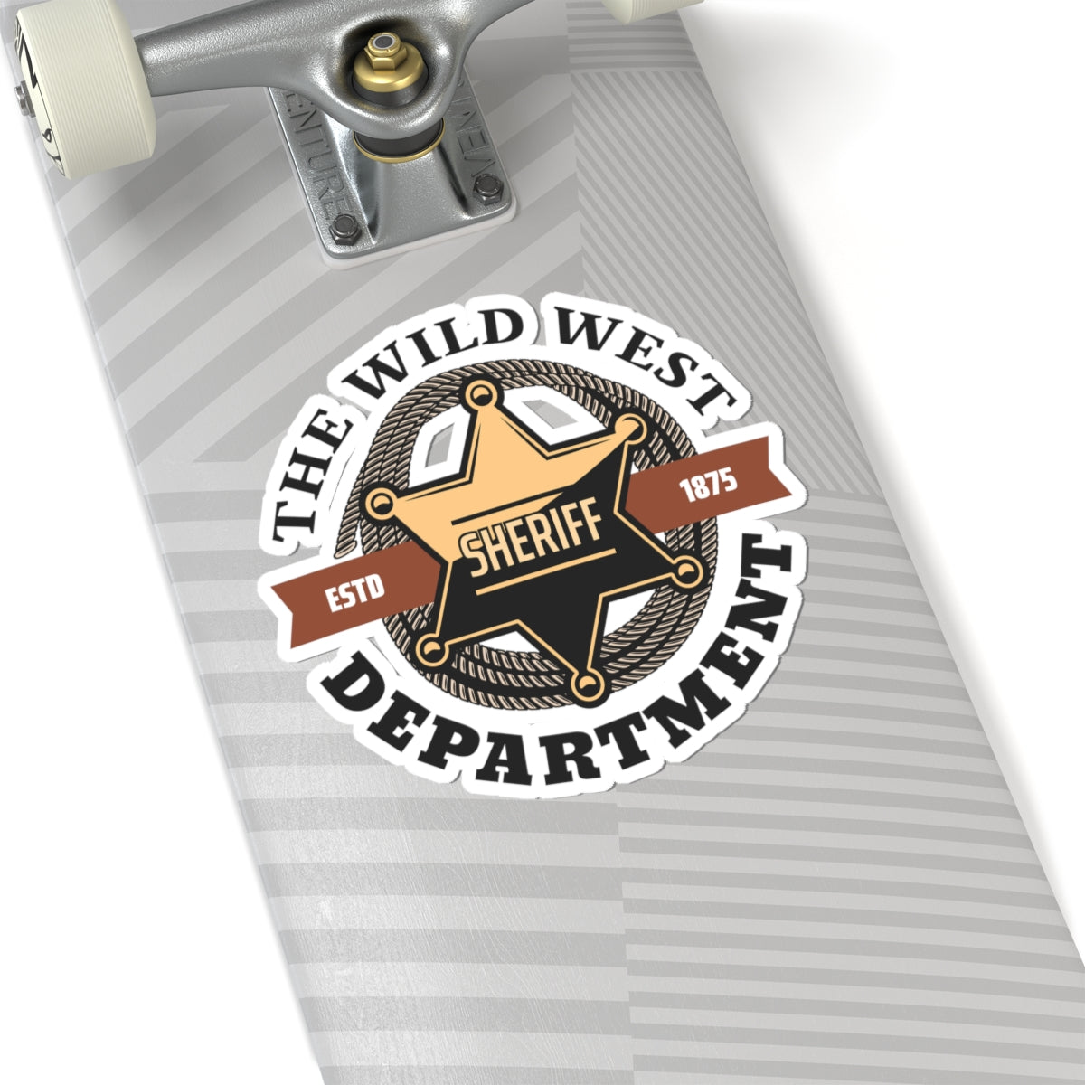 Kiss-Cut Stickers - Sheriff Depart