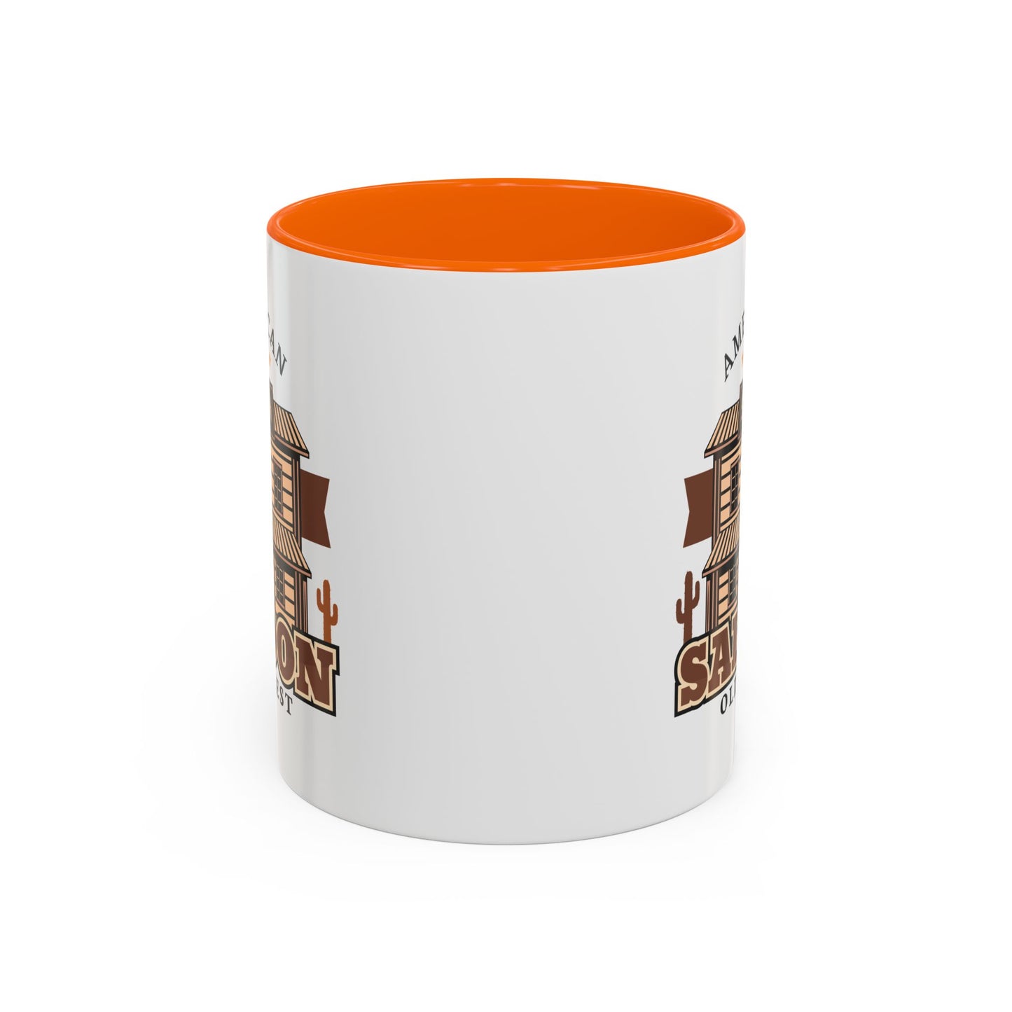 Accent Coffee Mug (11, 15oz) - American Cowboy - Saloon - Wild West