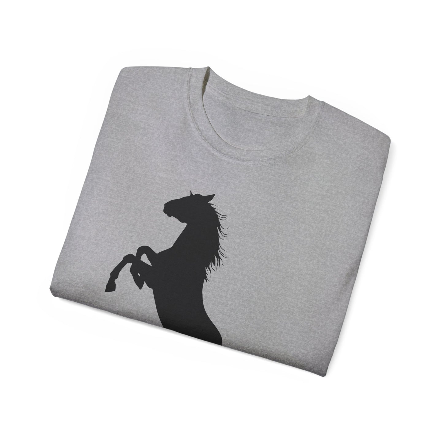Unisex Ultra Cotton Tee - Wild Horse - Standing 2 Feet X 300