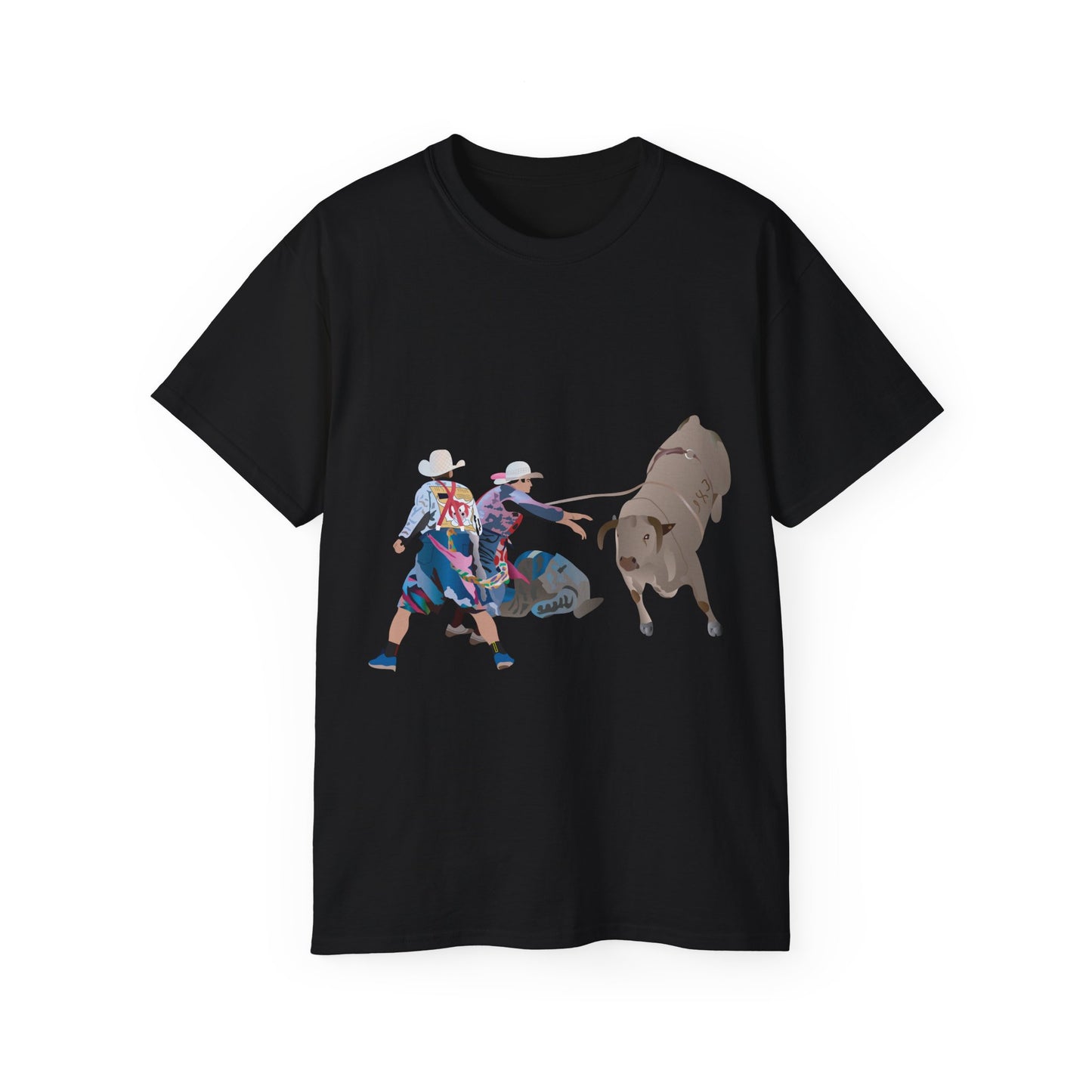 Unisex Ultra Cotton Tee - Clowns and Bull