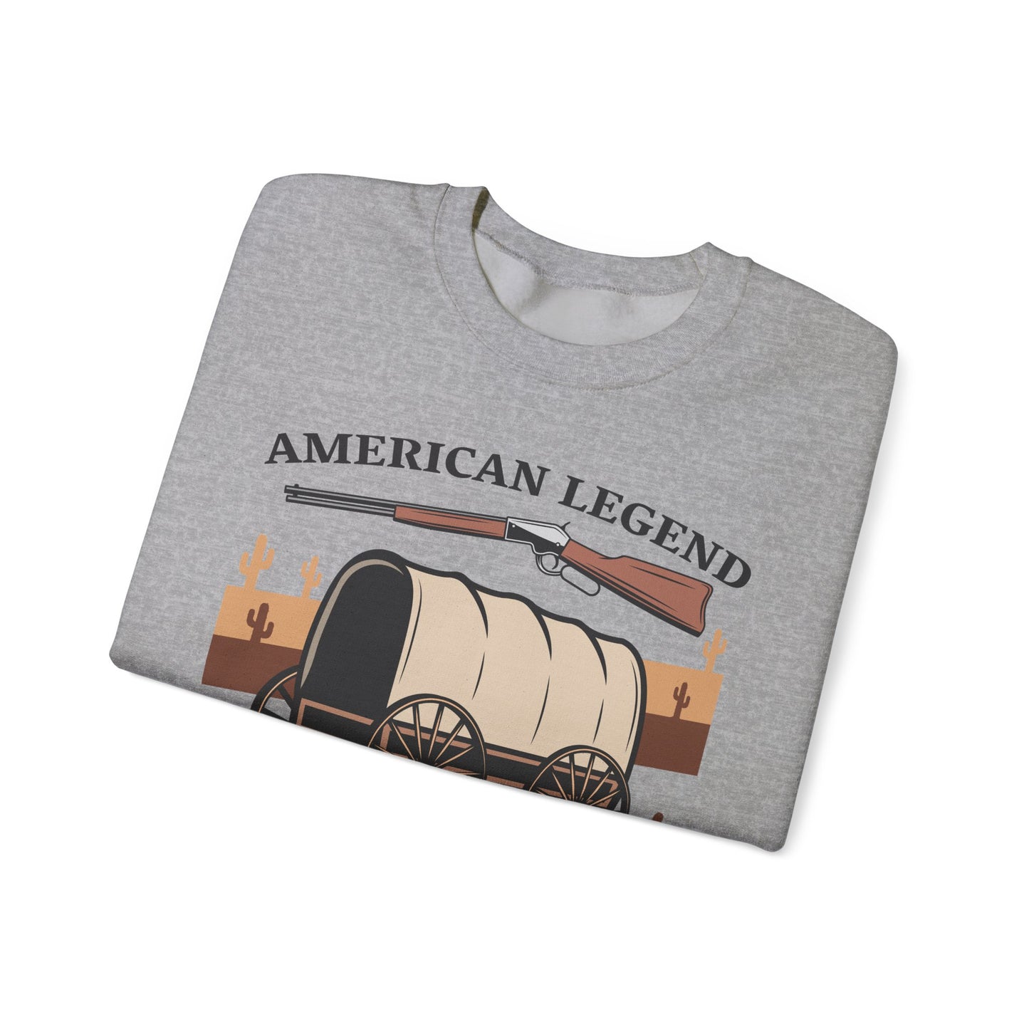 Crewneck Sweatshirt - American Legend - Wild West