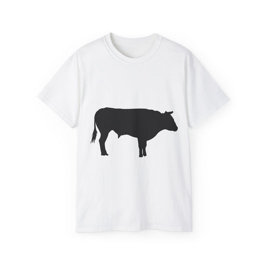 Unisex Ultra Cotton Tee - Bull - Silhouette