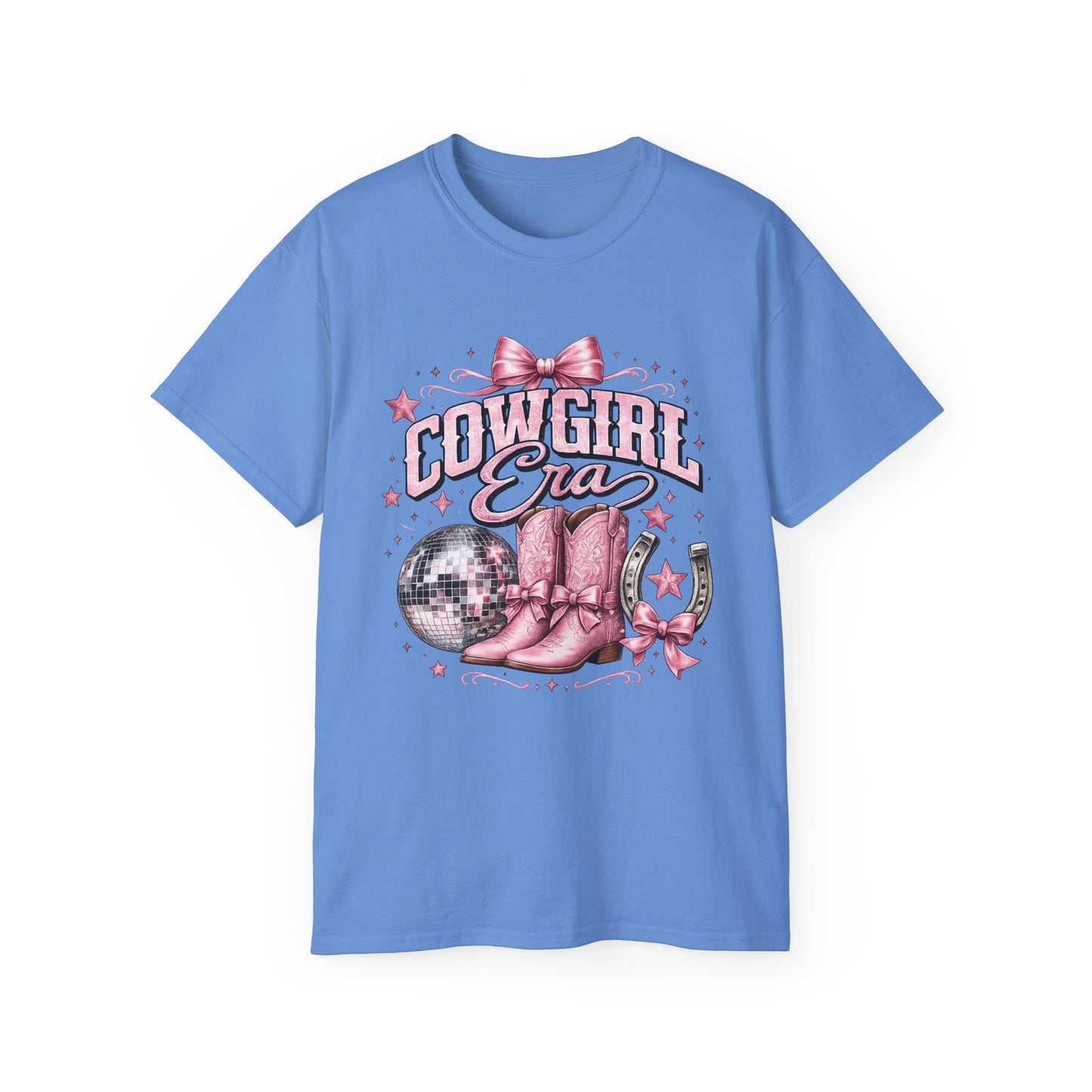 T-Shirt - Cowgirl glam with pink sparkle