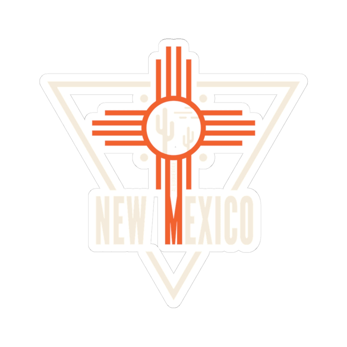 Kiss-Cut Stickers - New Mexico
