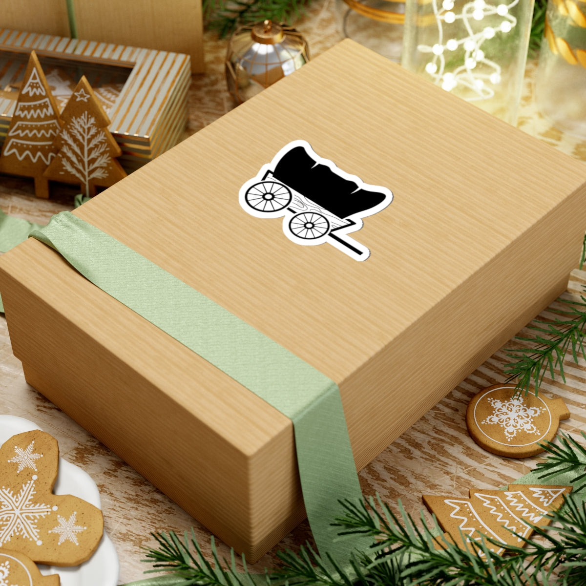 Kiss-Cut Stickers - Covered Wagon X 300