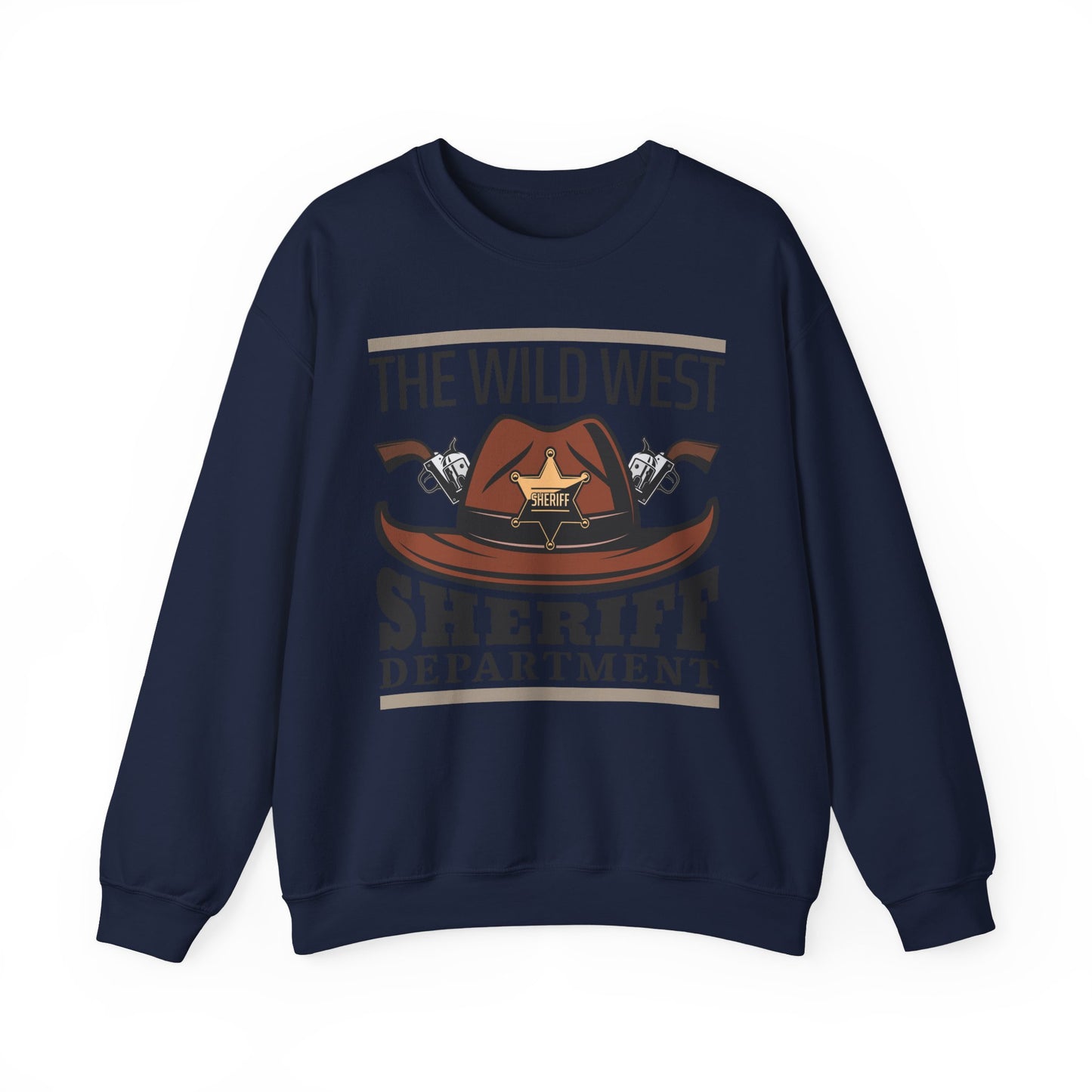 Crewneck Sweatshirt - The Wild West - Sheriff Department