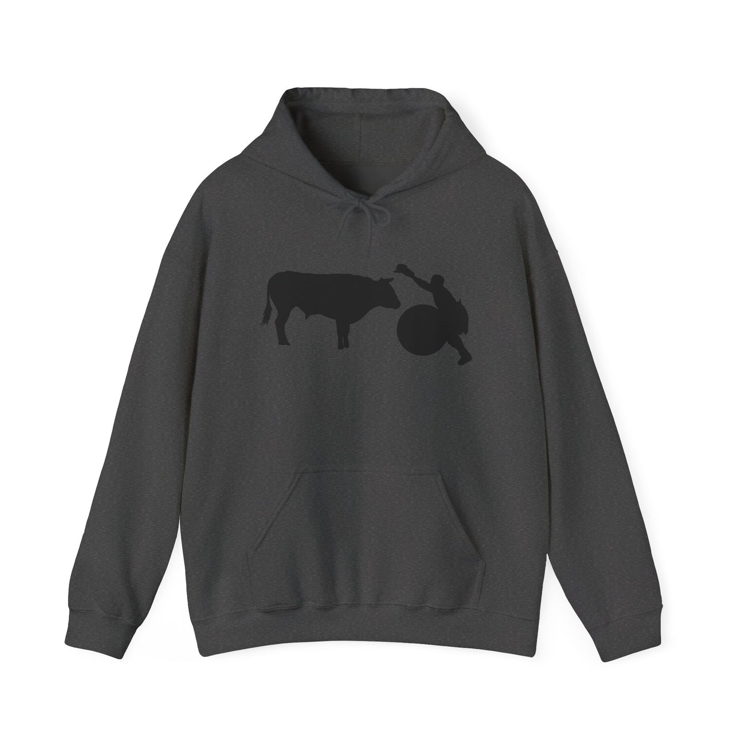 Unisex Hoodie - Clown and Bull - Silhouette - V2