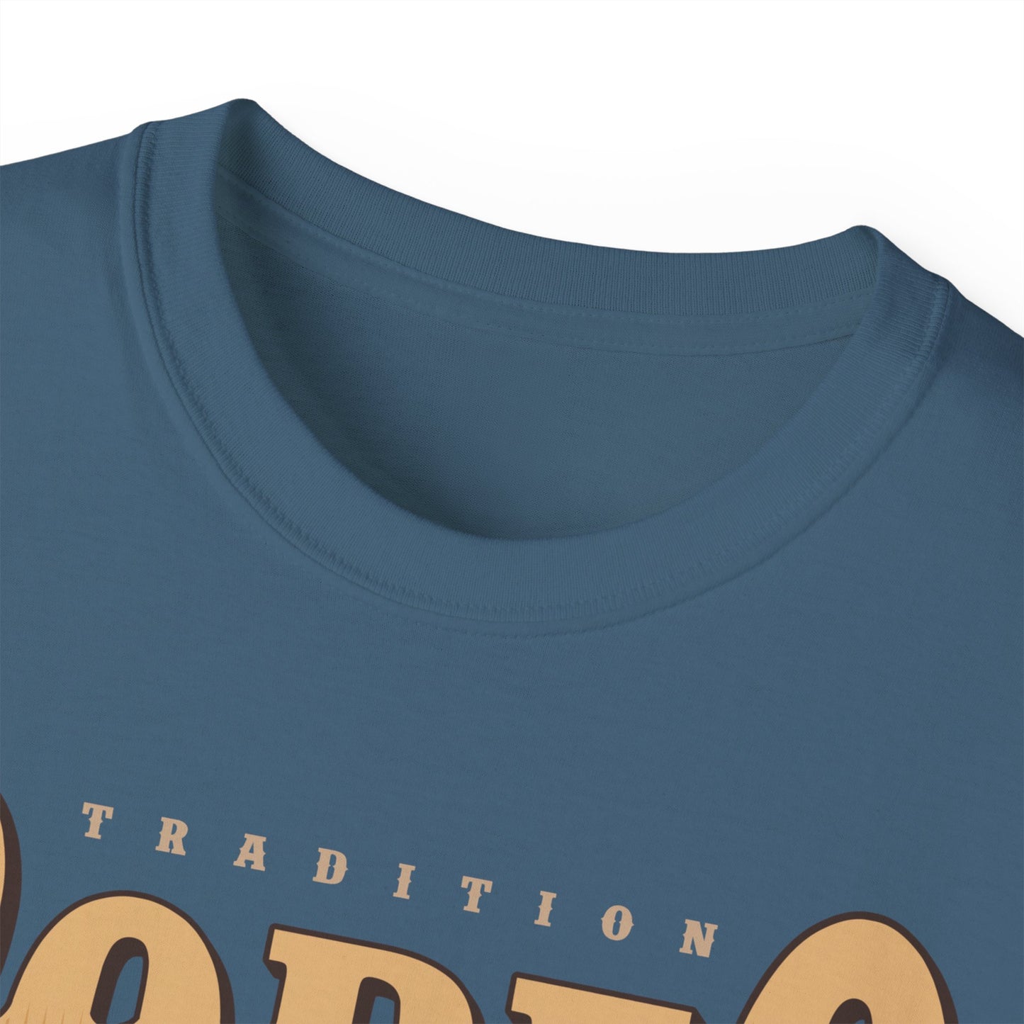 Unisex Ultra Cotton Tee - Tradition Rodeo Bull - Real Cowboys