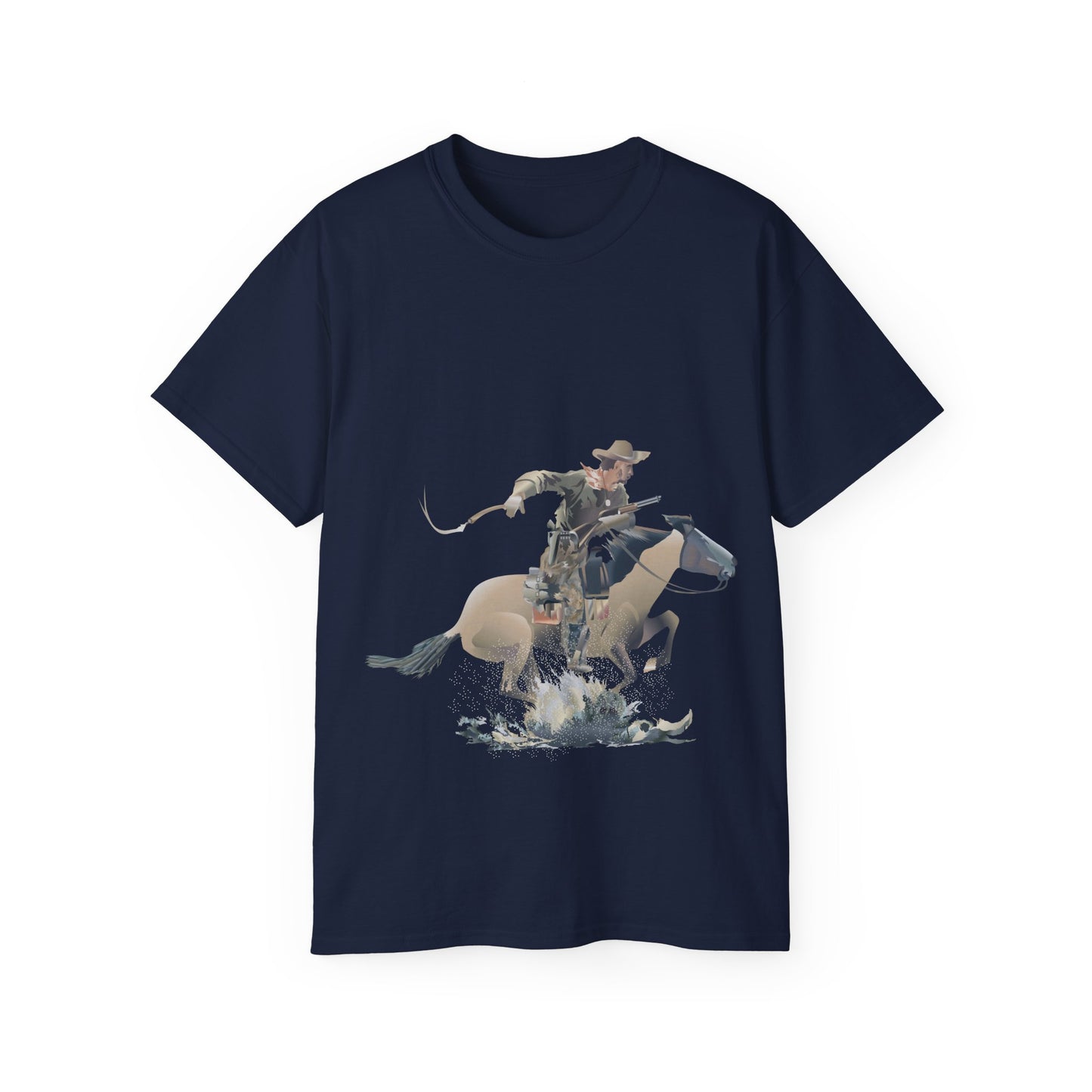 Unisex Ultra Cotton Tee - COWBOY