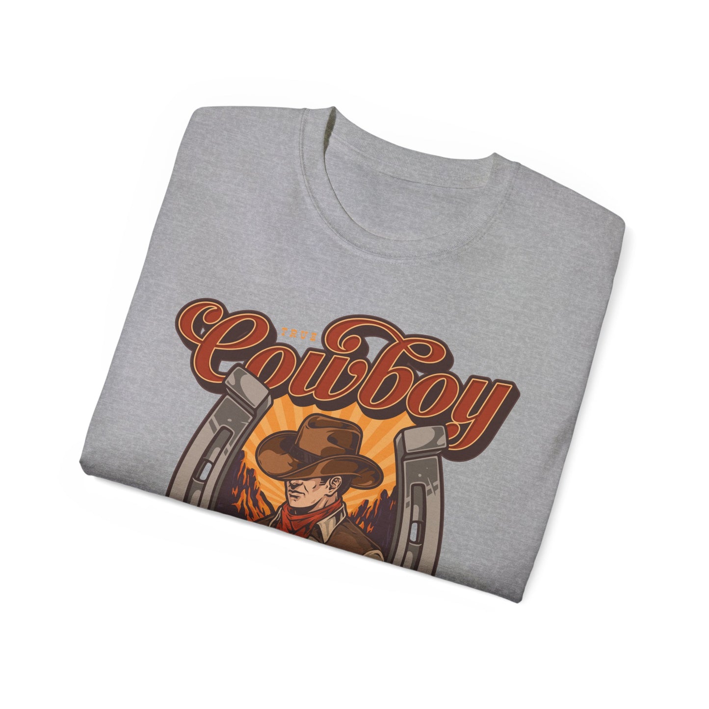 Unisex Ultra Cotton Tee - True Cowboy - Real Wild West