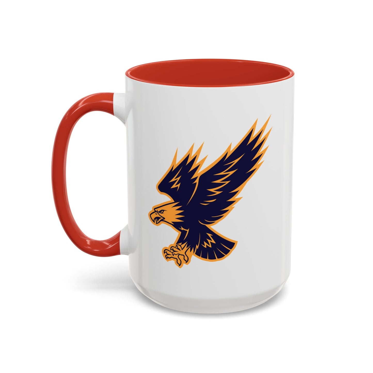 Accent Coffee Mug (11, 15oz) - Attacking Eagle