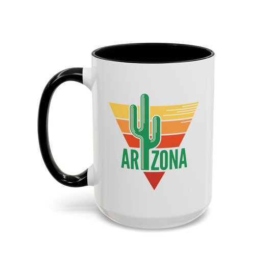 Accent Coffee Mug (11, 15oz) - Arizona - Nature Green