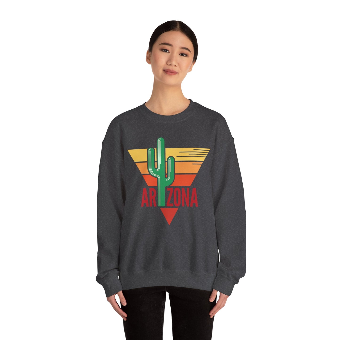 Crewneck Sweatshirt - Arizona - Red