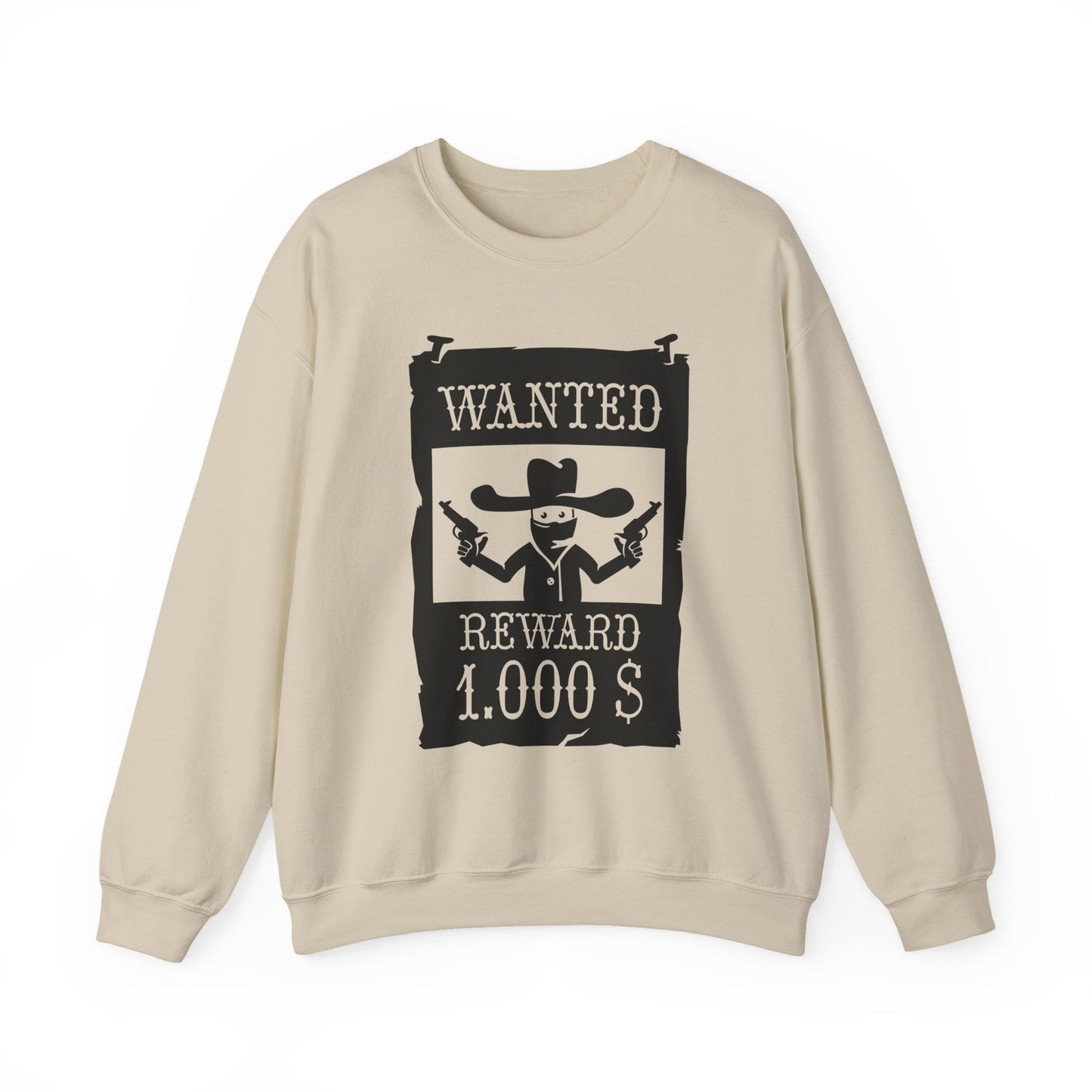 Crewneck Sweatshirt - Wanted Poster X 300