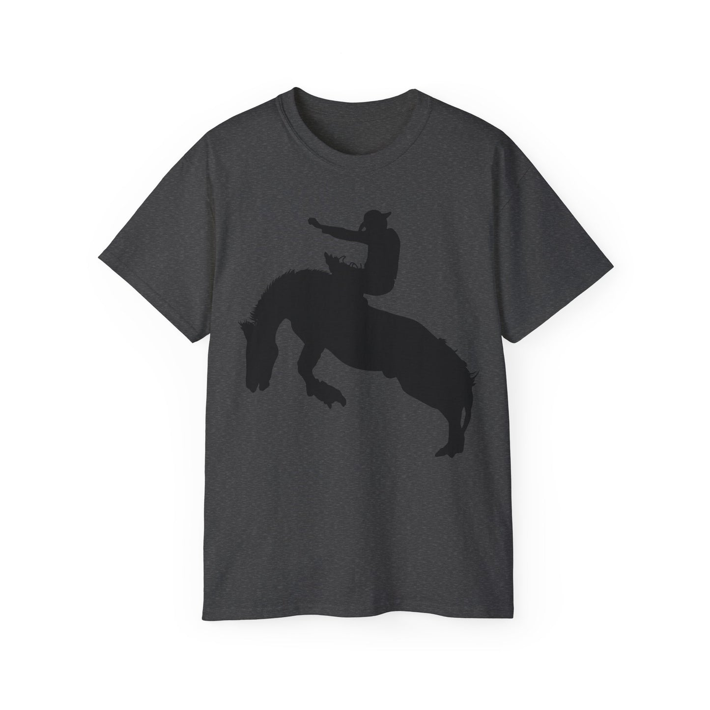 Unisex Ultra Cotton Tee - Augusta - Rodeo - Silhouette
